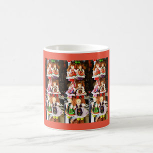 Ungarische Puppen Tasse