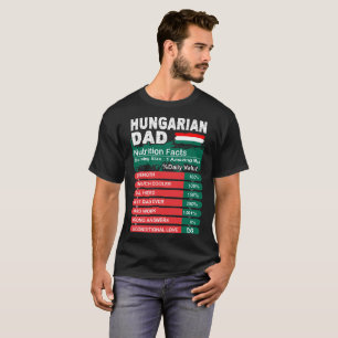 Ungarische Vater-Nahrungs-Tatsachen, die T-Shirt