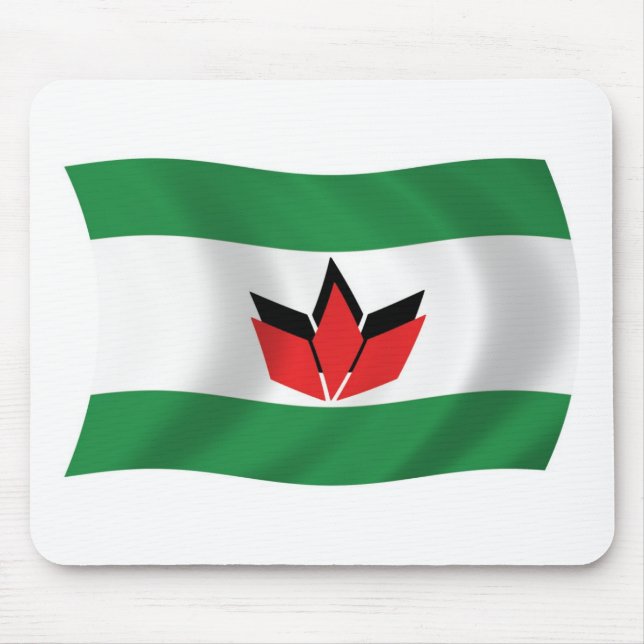 Ungarische Volksflagge Mousepad (Vorne)