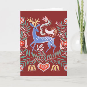 Ungarische Volkskunst Karte