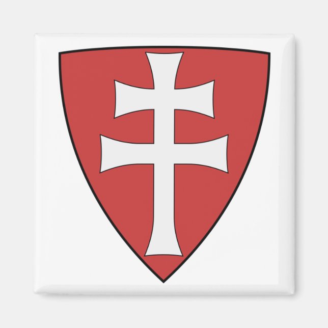 Ungarische Wappen Magnet (Vorne)