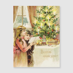 Ungarische Weihnachten 1902 Magnetkarte