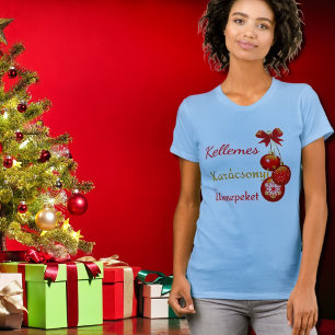 Ungarische Weihnachtsgrüße T-Shirt