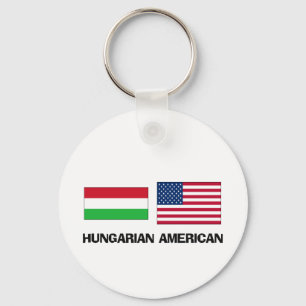 Ungarischer Amerikaner Schlüsselanhänger