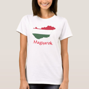 Ungarischer Flaggenplan Magyarok-T - Shirt