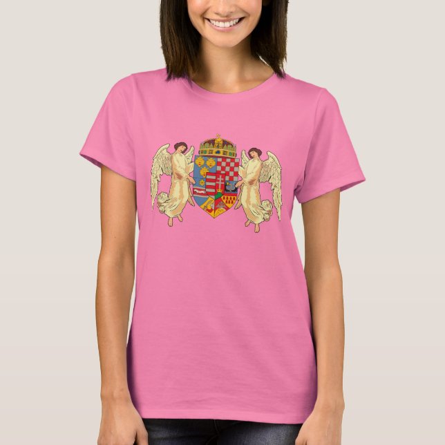 Ungarischer Wappen (alter) T - Shirt (Vorderseite)