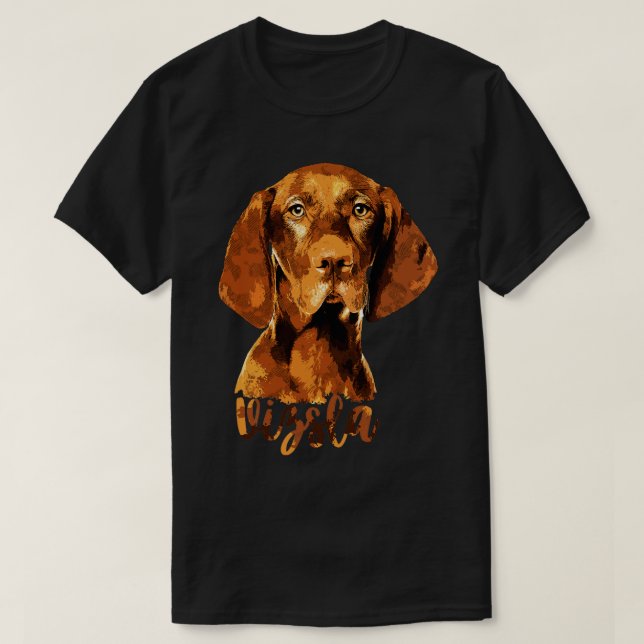 Ungarischer Zeiger von Vizsla (1) T-Shirt (Design vorne)