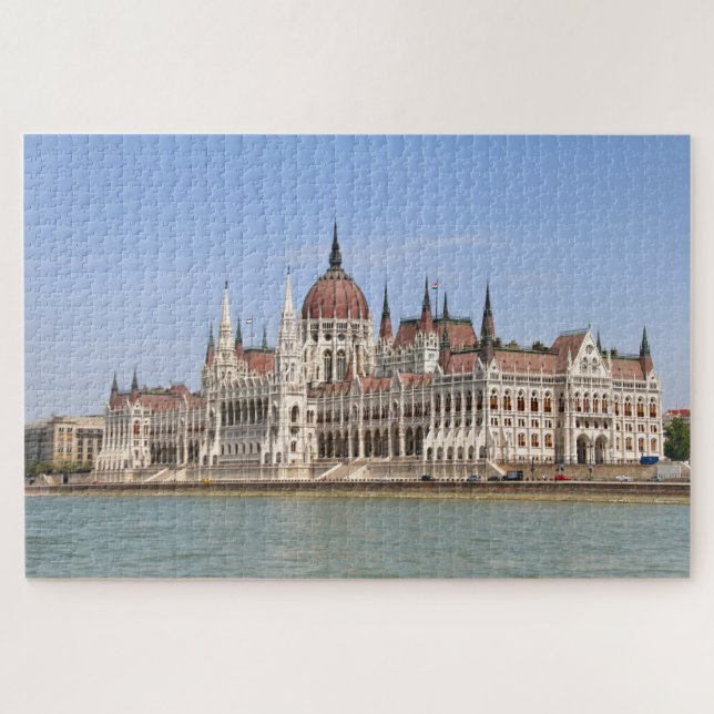 Ungarisches Gebäude des Parlaments, Budapest Puzzle (Horizontal)