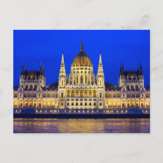 Ungarisches Gebäude des Parlaments in Budapest Postkarte