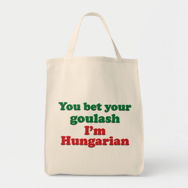 Ungarisches Gulasch 2 Tragetasche (Vorne)