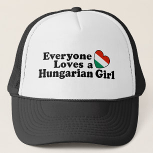 Ungarisches Mädchen Truckerkappe