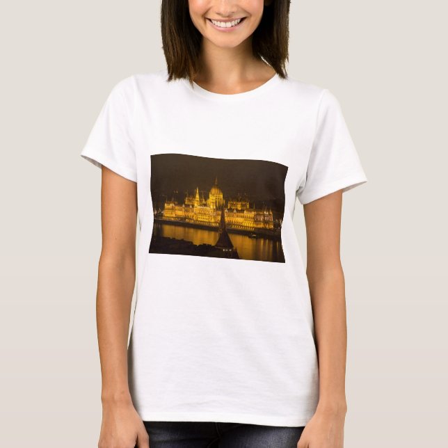 Ungarisches Parlament T-Shirt (Vorderseite)