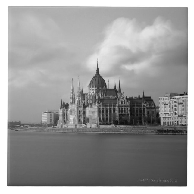 Ungarisches Parlaments-Gebäude Fliese (Vorderseite)