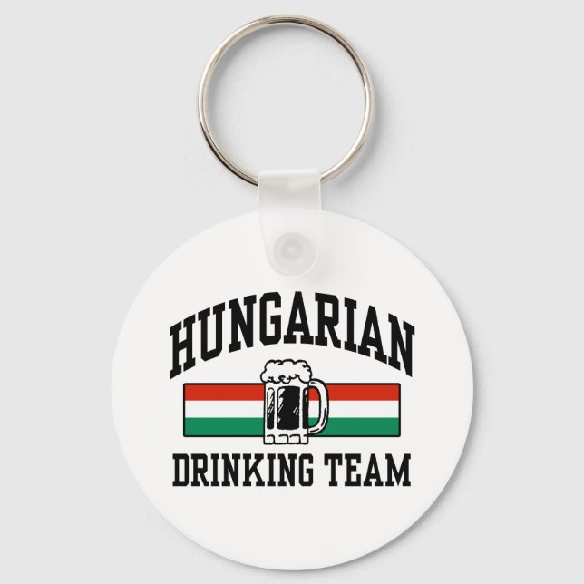 Ungarisches Trinkteam Schlüsselanhänger (Vorderseite)