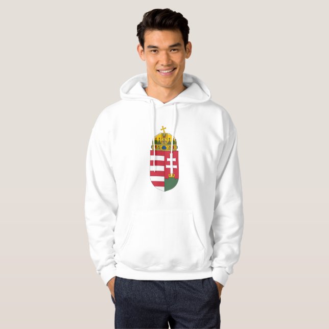 Ungarisches Wappen Hoodie (Vorne ganz)