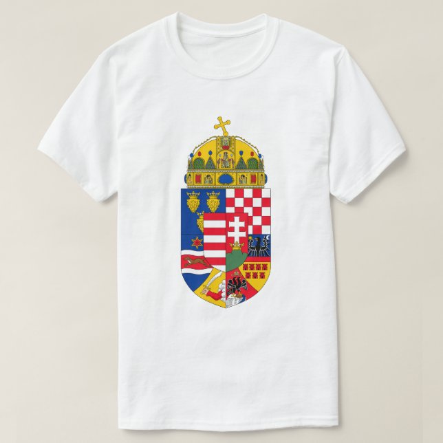 Ungarisches Wappen-Shirt T-Shirt (Design vorne)