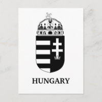 Ungarisches Wappen Zeitgenössische monochrome Kuns