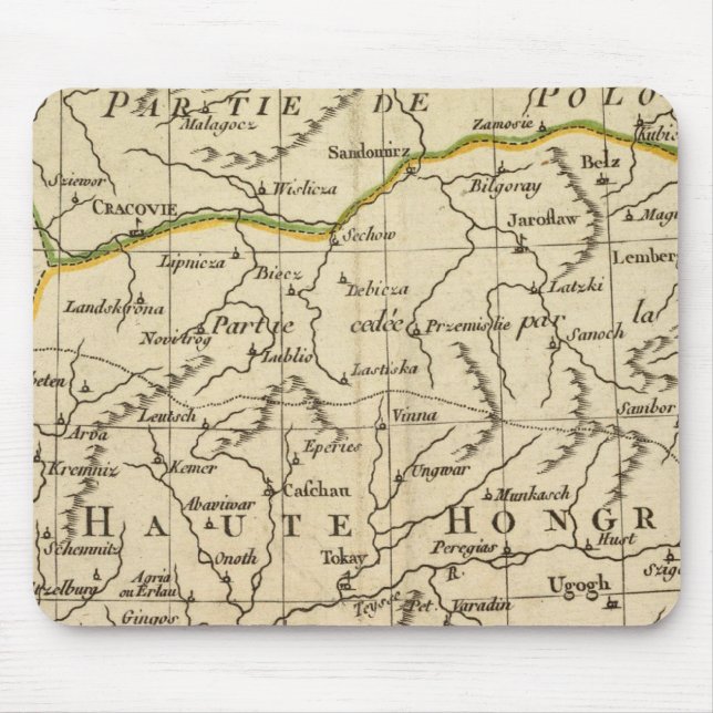 Ungarn 3 mousepad (Vorne)