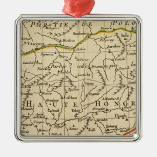 Ungarn 3 silbernes ornament