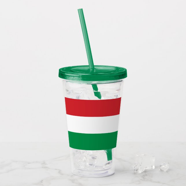 Ungarn Acryltrinkbecher (Vorderseite Ice)