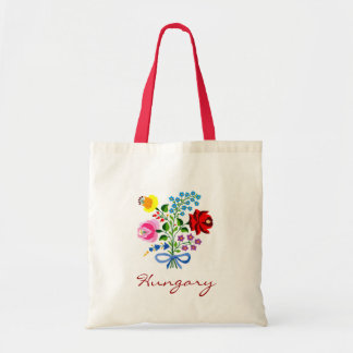 Ungarn-Blumen-Tasche Tragetasche