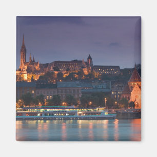UNGARN, Budapest: Burghügel, Calvinistische Kirche Magnet