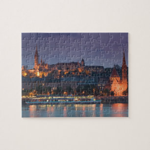 UNGARN, Budapest: Burghügel, Calvinistische Kirche Puzzle