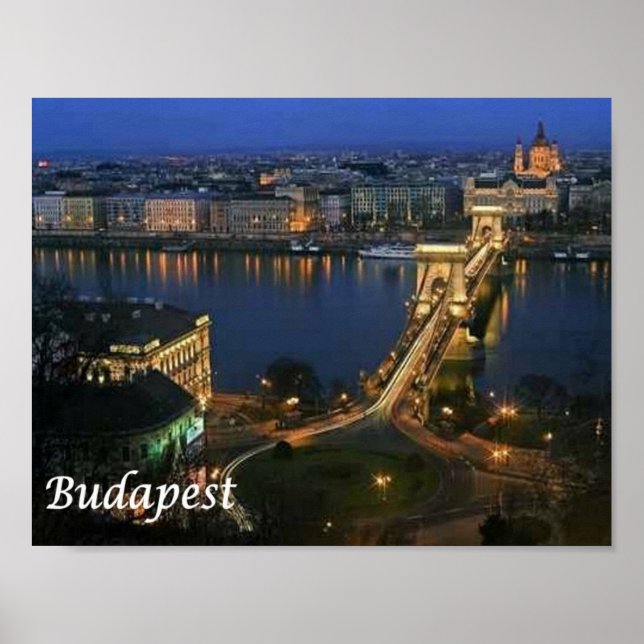 Ungarn - Budapest - Poster (Vorne)