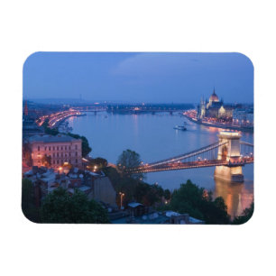 UNGARN, Budapest: Széchenyi (Kettenbrücke), 2 Magnet