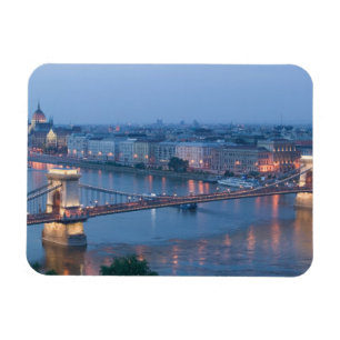 Ungarn, Budapest: Széchenyi (Kettenbrücke), 3 Magnet