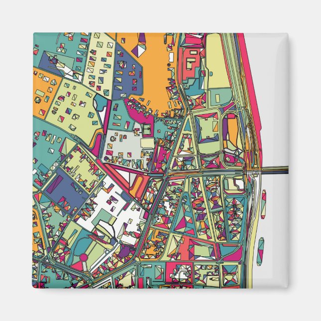 Ungarn | City Map Magnet (Vorne)