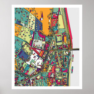 Ungarn City Map Poster
