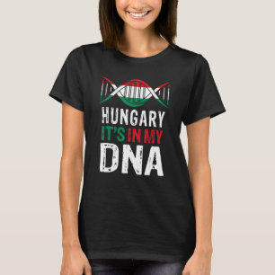Ungarn Es Ist In Meiner DNA Stolz Ungarisch Ungarn T-Shirt