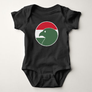 Ungarn Falcon Ungarische Nationale Tierflagge Baby Strampler