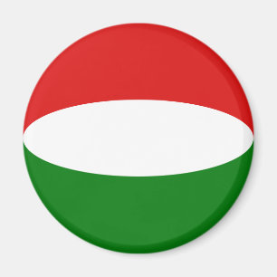 Ungarn Fischaugen-Flagge-Magnet Magnet