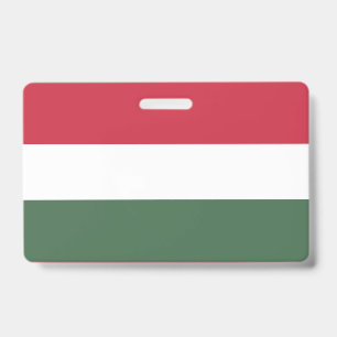 Ungarn-Flagge Ausweis