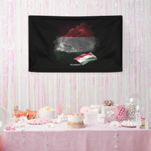 Ungarn-Flagge Banner