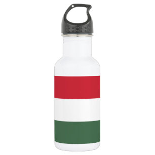 Ungarn-Flagge Edelstahlflasche