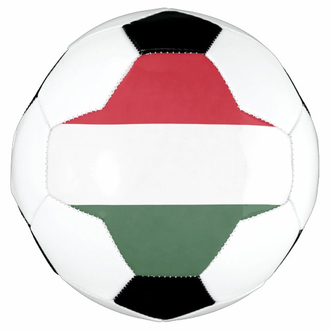 Ungarn-Flagge Fußball (Vorderseite)