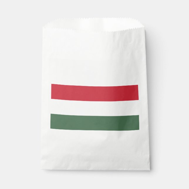 Ungarn-Flagge Geschenktütchen (Vorderseite)