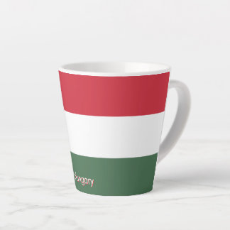 Ungarn-Flagge individuell Milchtasse