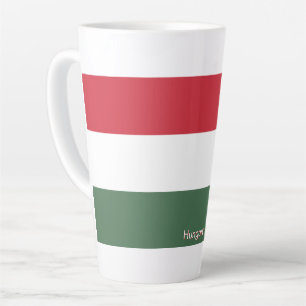 Ungarn-Flagge individuell Milchtasse