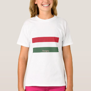 Ungarn-Flagge individuell  T-Shirt