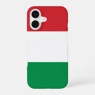 Ungarn-Flagge iPhone 16 Hülle