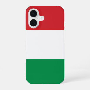 Ungarn-Flagge iPhone 16 Hülle