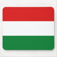 Ungarn-Flagge Mousepad