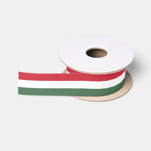 Ungarn-Flagge Satinband