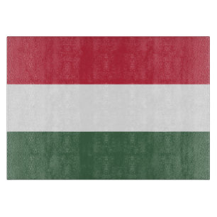 Ungarn-Flagge Schneidebrett