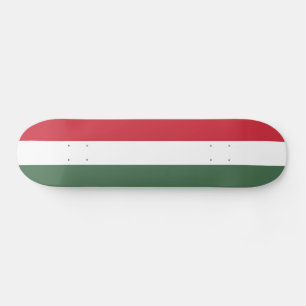 Ungarn-Flagge Skateboard