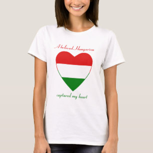 Ungarn-Flaggen-Schatz-T - Shirt